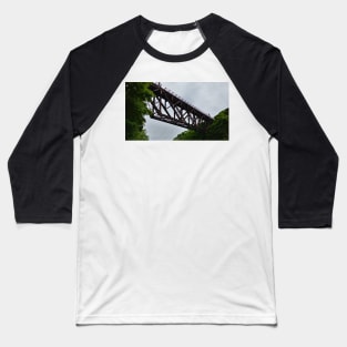 Upside Down Bridge Baseball T-Shirt